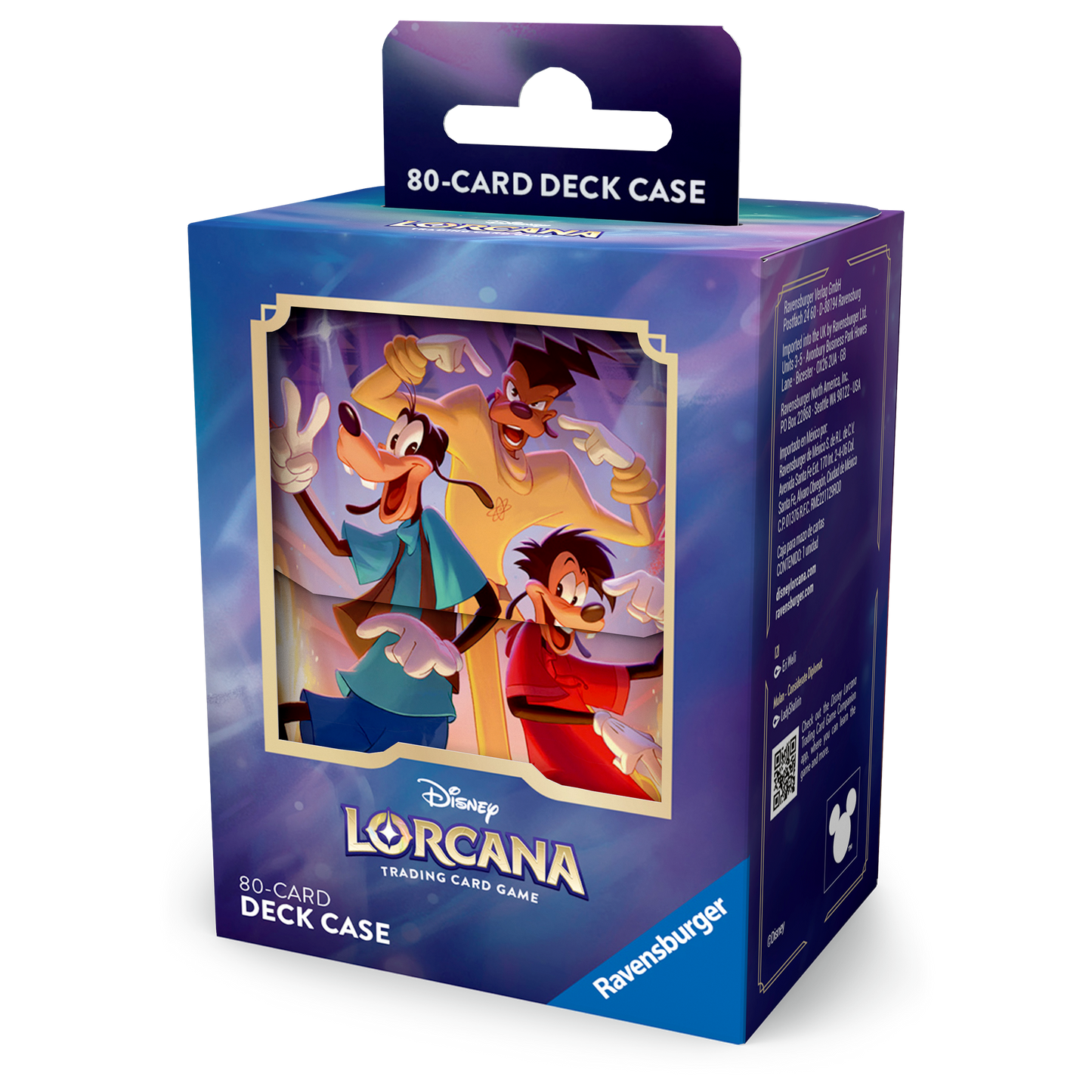 Disney Lorcana TCG Ravensburger - Boîte de rangement/Deck Box (Dingo C9)