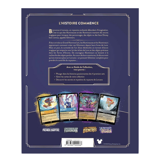 Disney Lorcana TCG Ravensburger - Guide de Collection (1 à 4)