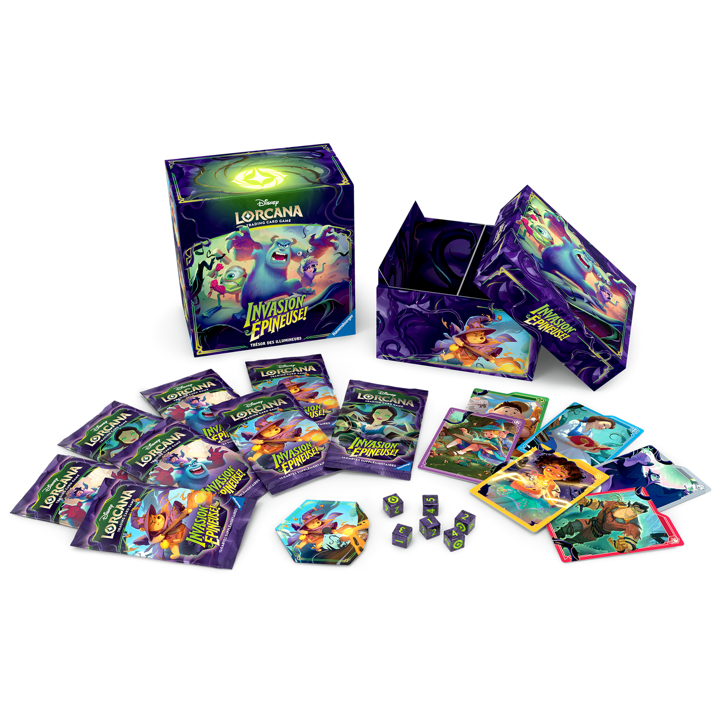 Disney Lorcana TCG Ravensburger FR - Trésor des Illumineurs/Trove Pack (Chapitre 13)