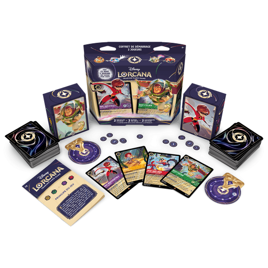 Disney Lorcana TCG Ravensburger FR - Decks Préconstruits 2 joueurs