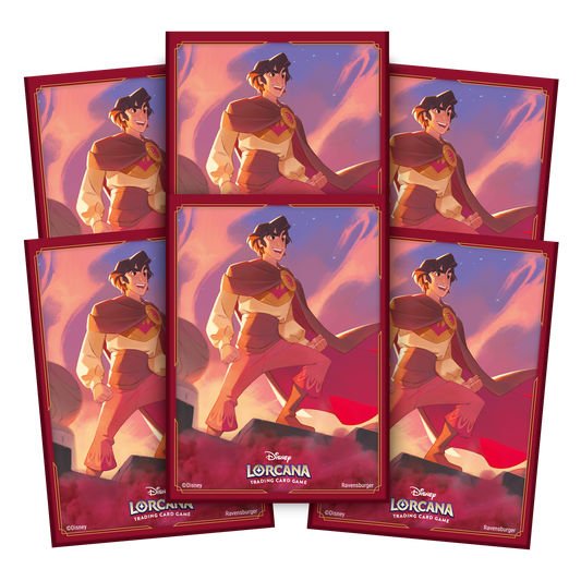 Disney Lorcana TCG Ravensburger - Protège-cartes/Sleeves (Aladdin C5)