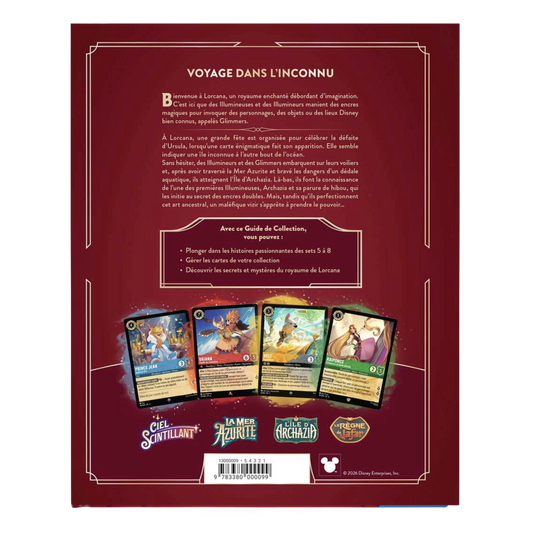 Disney Lorcana TCG Ravensburger - Guide de Collection (5 à 8)