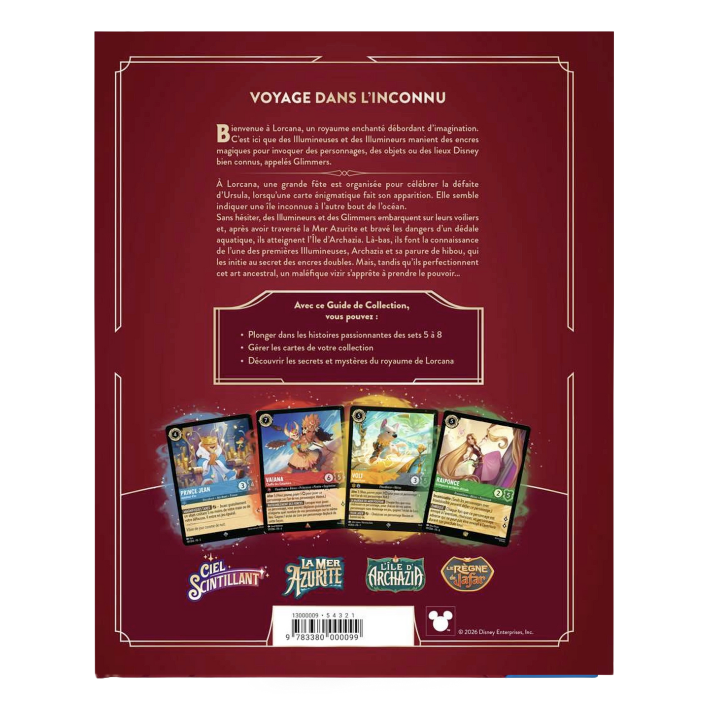 Disney Lorcana TCG Ravensburger - Guide de Collection (5 à 8)