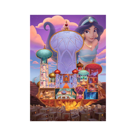 Puzzle Ravensburger - Jasmine (Collection Château Disney Princesse)