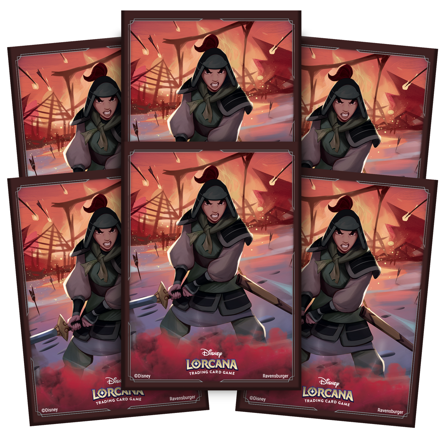 Disney Lorcana TCG Ravensburger - Protège-cartes/Sleeves (Mulan C2)