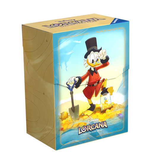 Disney Lorcana TCG Ravensburger - Boîte de rangement/Deck Box (Picsou C3)