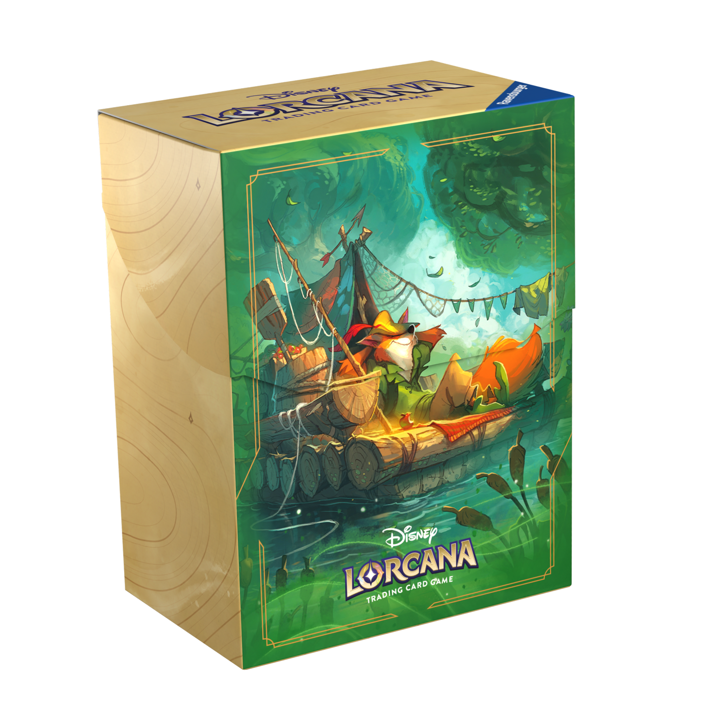Disney Lorcana TCG Ravensburger - Boîte de rangement/Deck Box (Robin des bois C3)