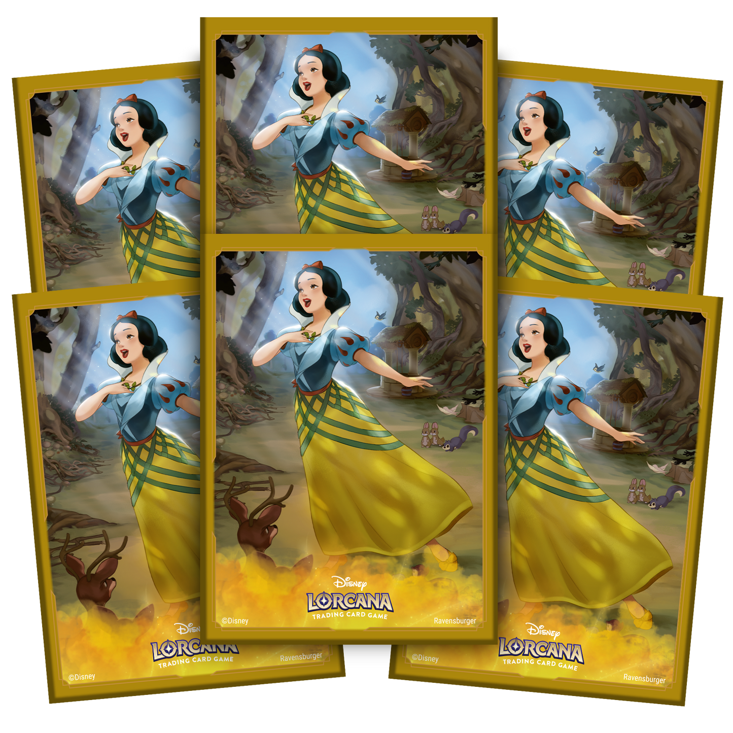 Disney Lorcana TCG Ravensburger - Protège-cartes/Sleeves (Blanche-Neige C4)
