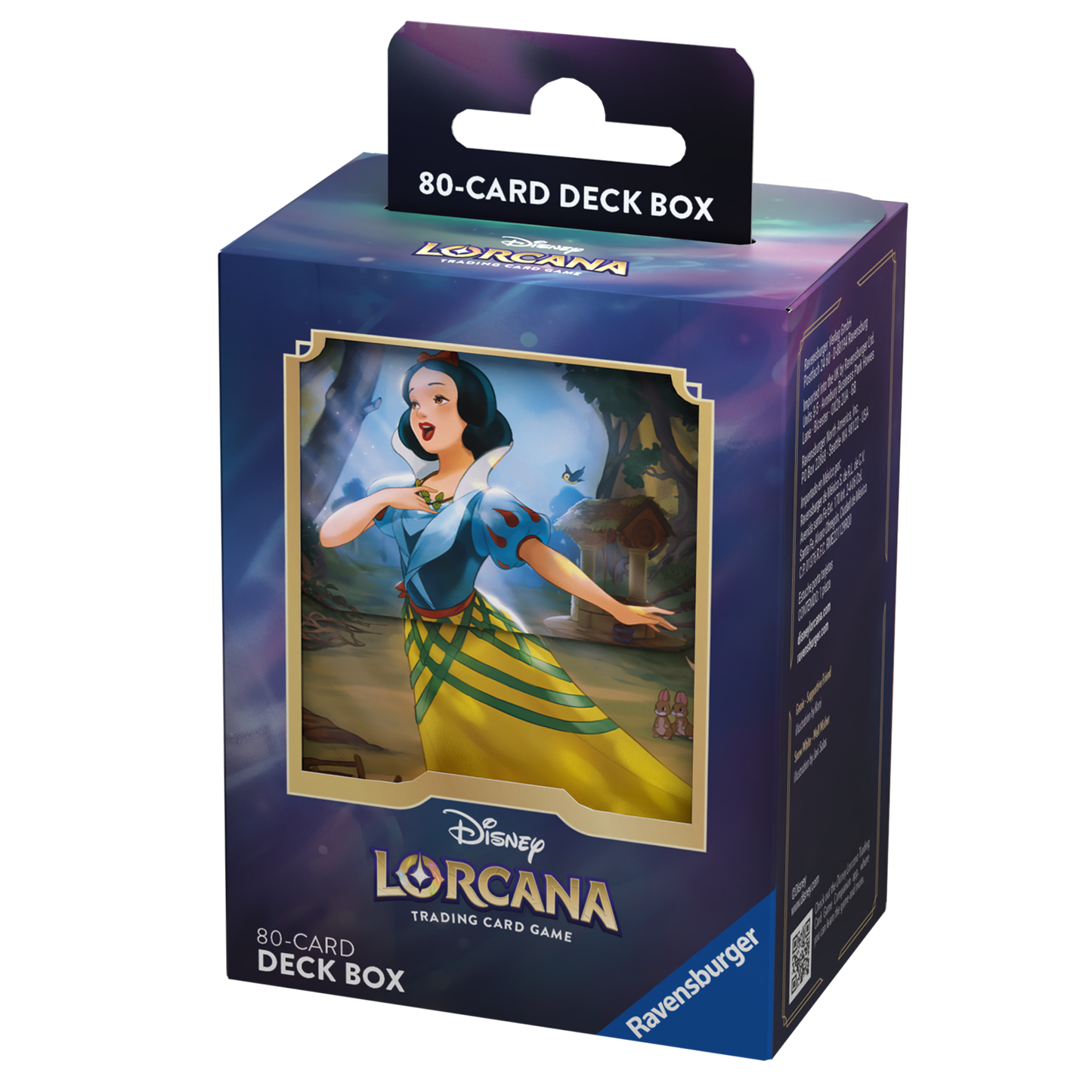 Disney Lorcana TCG Ravensburger - Boîte de rangement/Deck Box (Blanche-Neige C4)