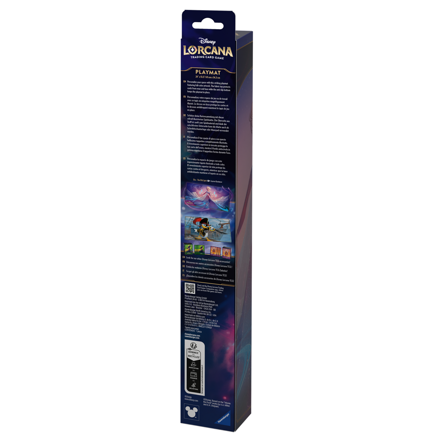 Disney Lorcana TCG Ravensburger - Tapis de jeu/Playmat (Elsa)