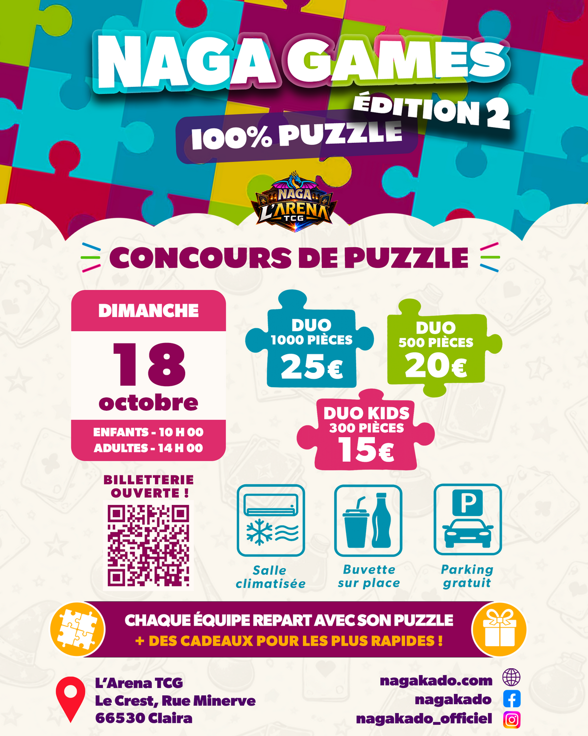 NAGA GAMES 100% PUZZLE - ÉDITION 2