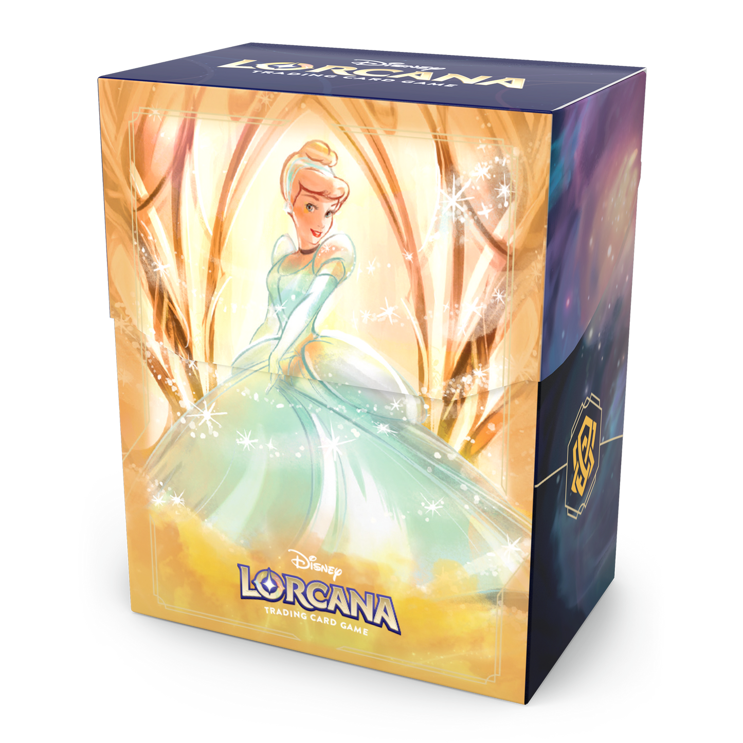 Disney Lorcana TCG Ravensburger FR - Boîte de rangement/Deck Box (Cendrillon)