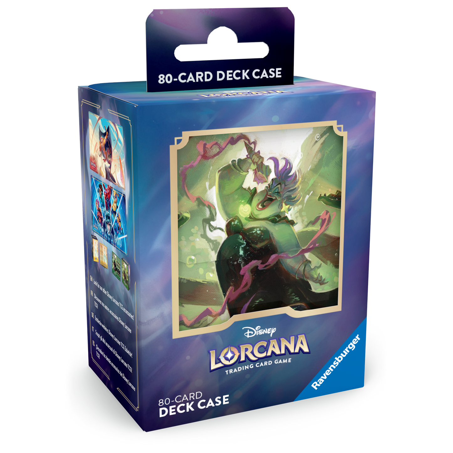 Disney Lorcana TCG Ravensburger - Boîte de rangement/Deck Box (Ursula C7)