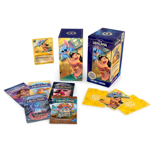 Disney Lorcana TCG Ravensburger FR - Coffret Cadeau Lilo & Stitch (Chapitre 7)