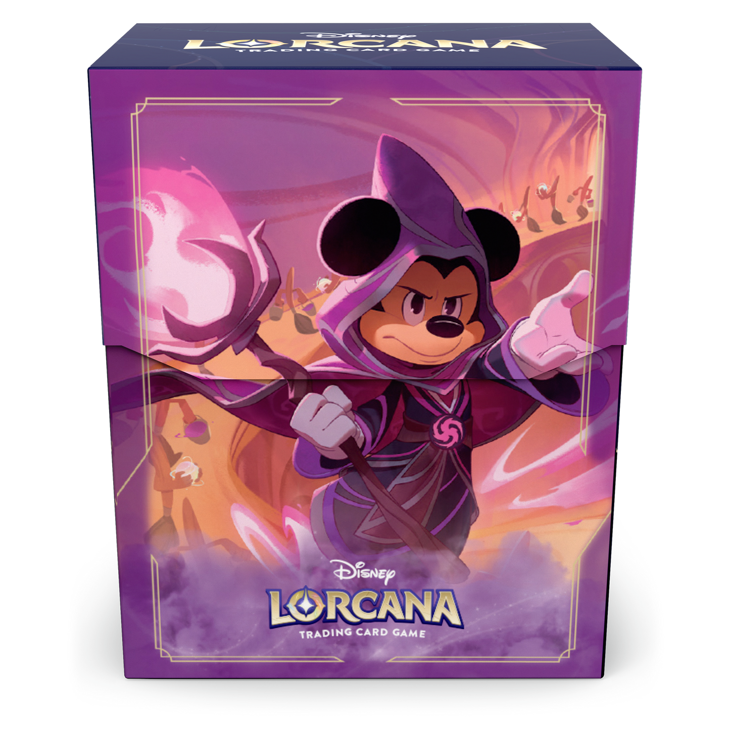 Disney Lorcana TCG Ravensburger - Boîte de rangement/Deck Box (Mickey C8)