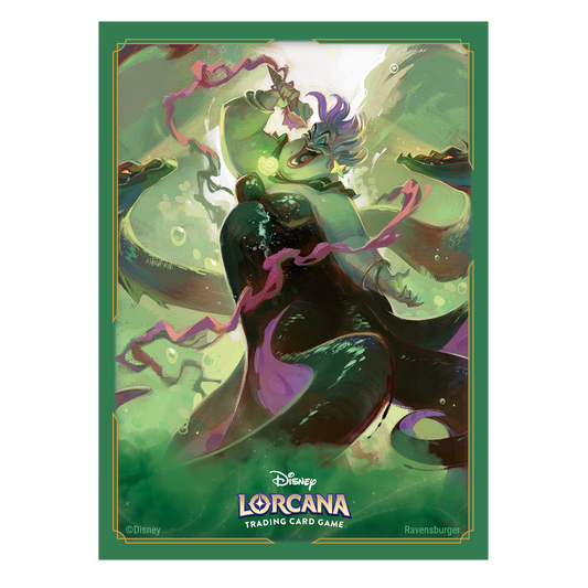 Disney Lorcana TCG Ravensburger - Protège-cartes/Sleeves (Ursula C7)