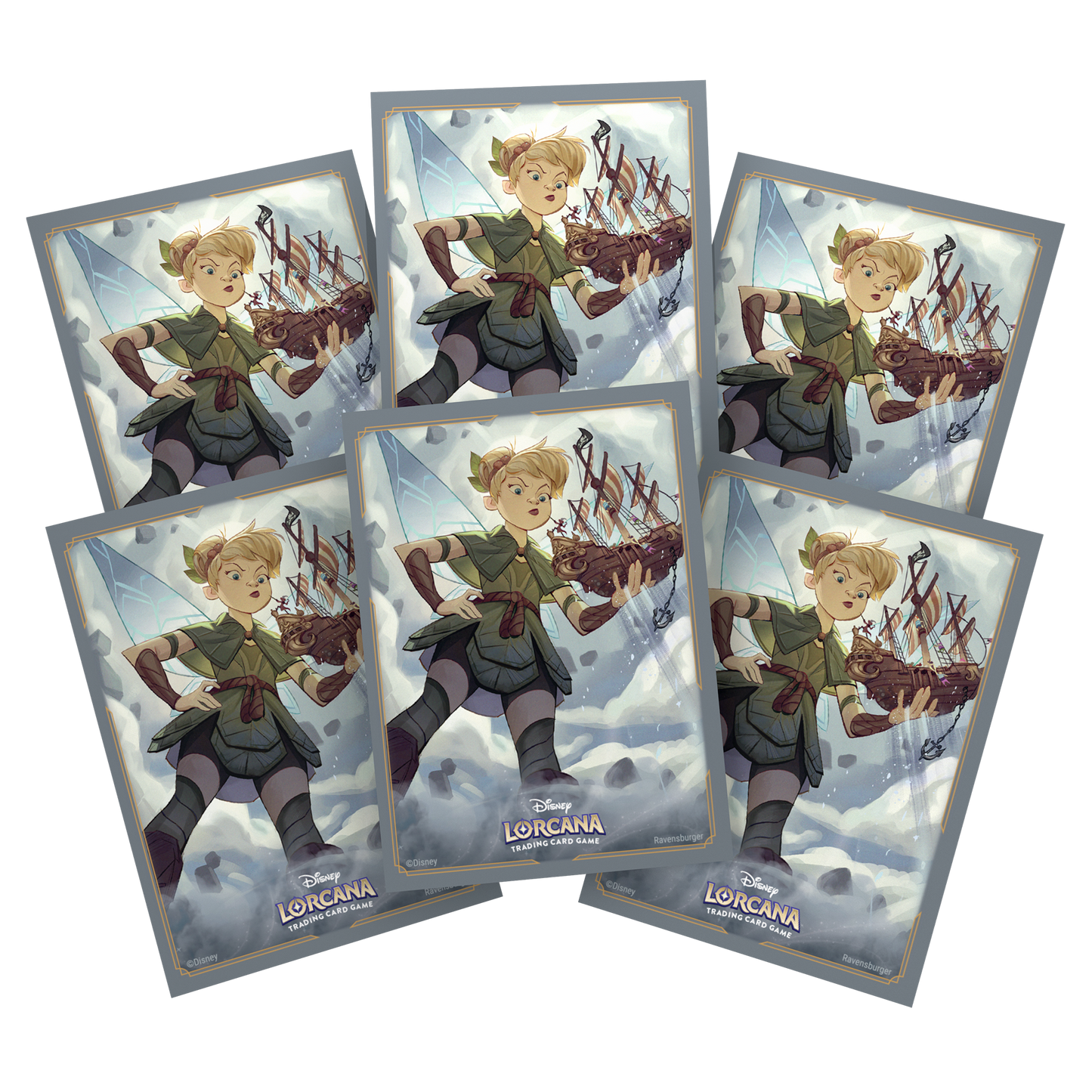 Disney Lorcana TCG Ravensburger - Protège-cartes/Sleeves (Fée Clochette C8)