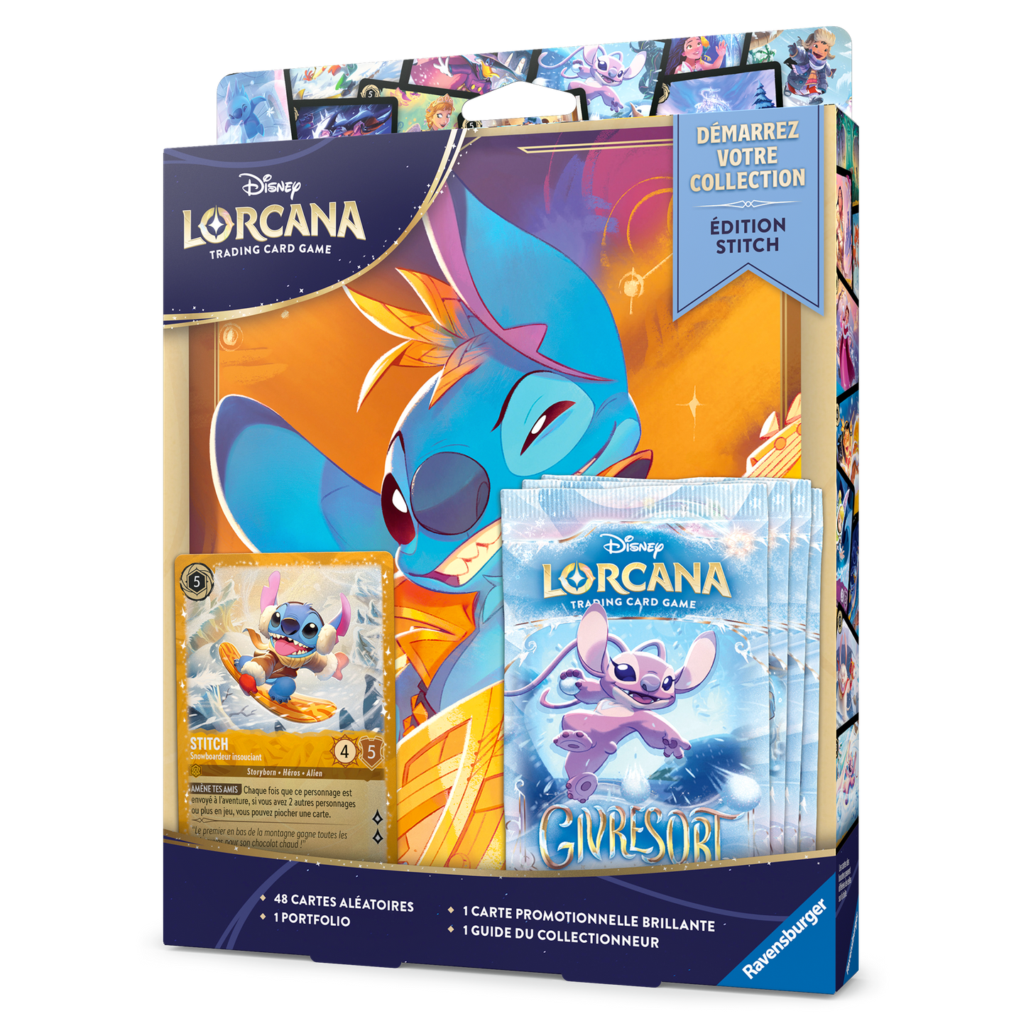 Disney Lorcana TCG Ravensburger FR - Coffret Démarrez Stitch (Chapitre 11)
