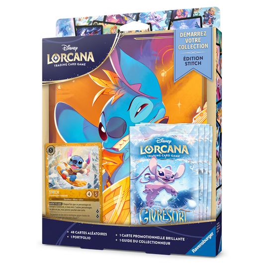 Disney Lorcana TCG Ravensburger FR - Coffret Démarrez Stitch (Chapitre 11)