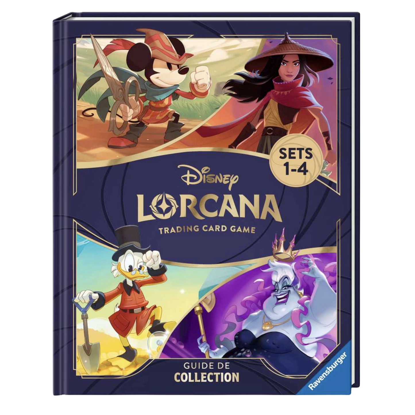 Disney Lorcana TCG Ravensburger - Guide de Collection (1 à 4)