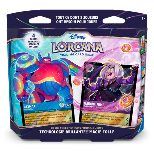 Disney Lorcana TCG Ravensburger FR - Decks Préconstruits 2 joueurs (Chapitre 14)