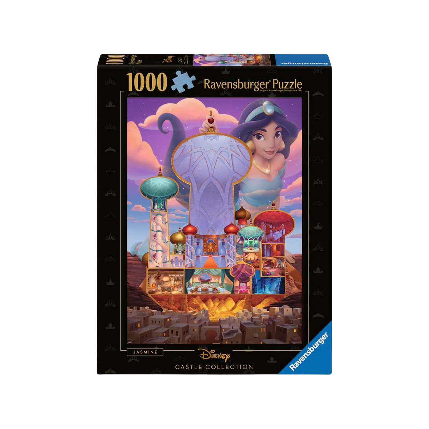 Puzzle Ravensburger - Jasmine (Collection Château Disney Princesse)