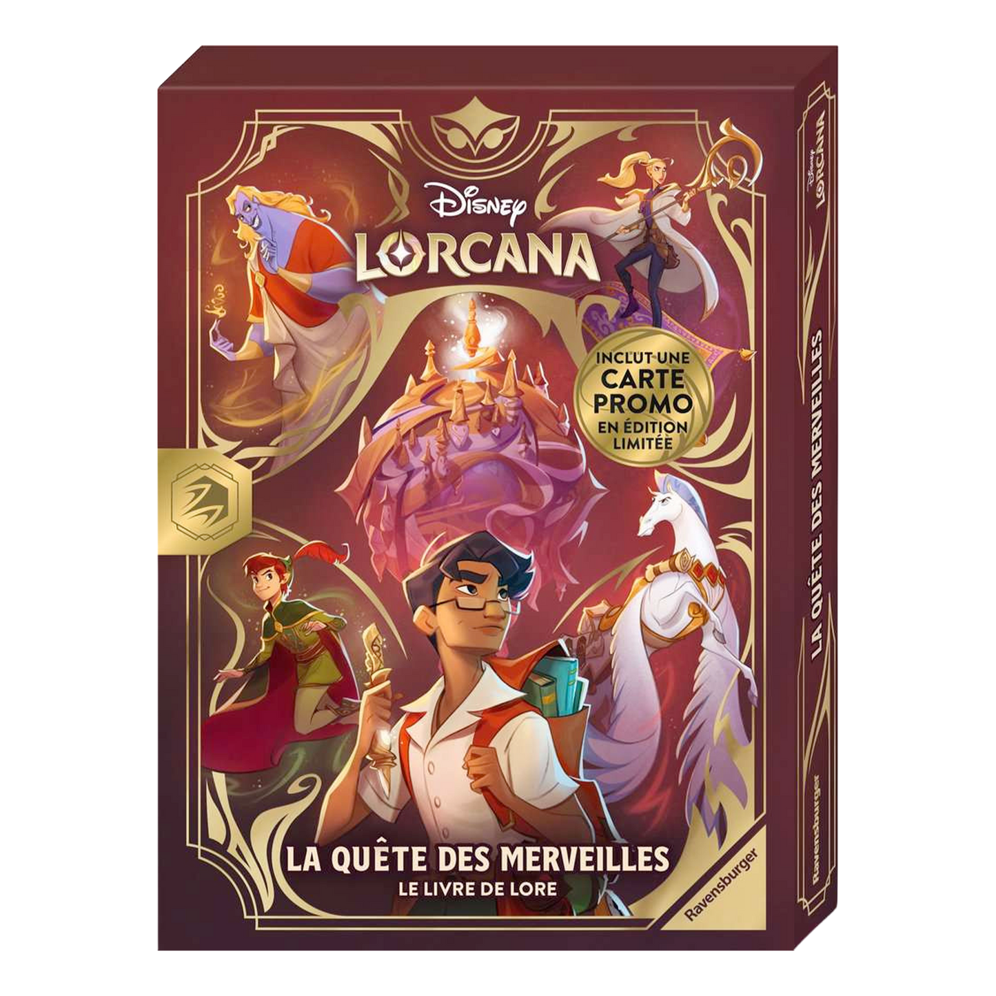 Disney Lorcana TCG Ravensburger - La Quête des Merveilles (le Livre de Lore)