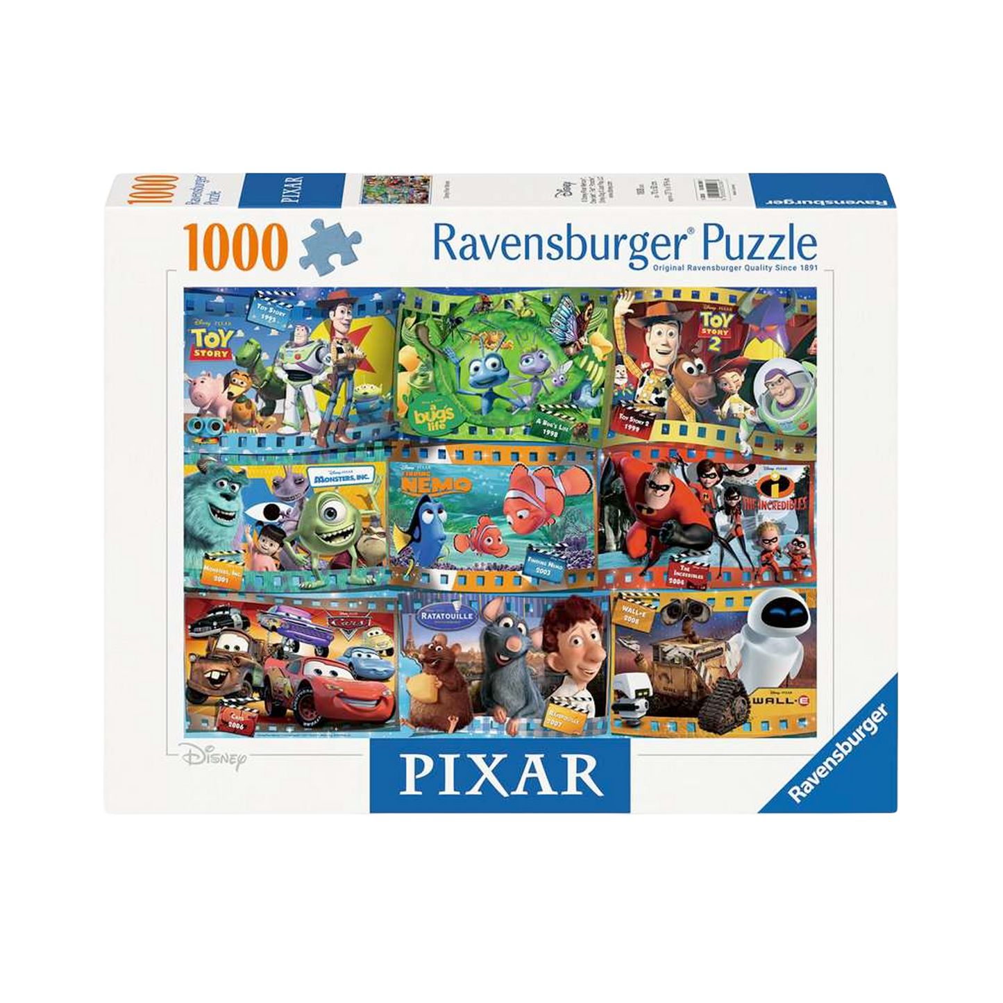 Puzzle Ravensburger - Les films Disney Pixar