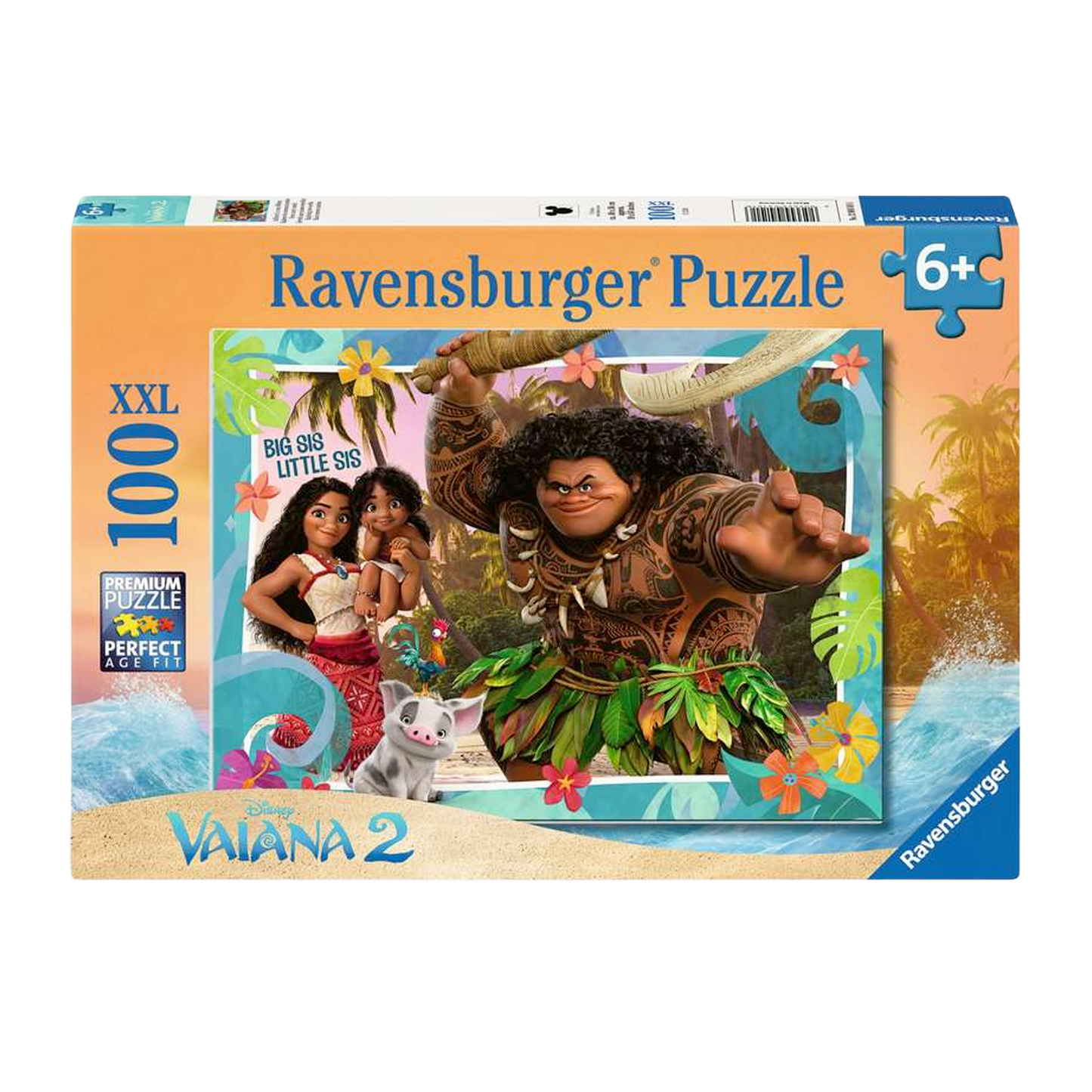 Puzzle Ravensburger -  Explorer de nouveaux mondes / Vaiana