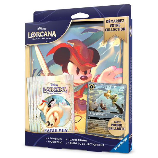Disney Lorcana TCG Ravensburger FR - Coffret Démarrez (Chapitre 9)