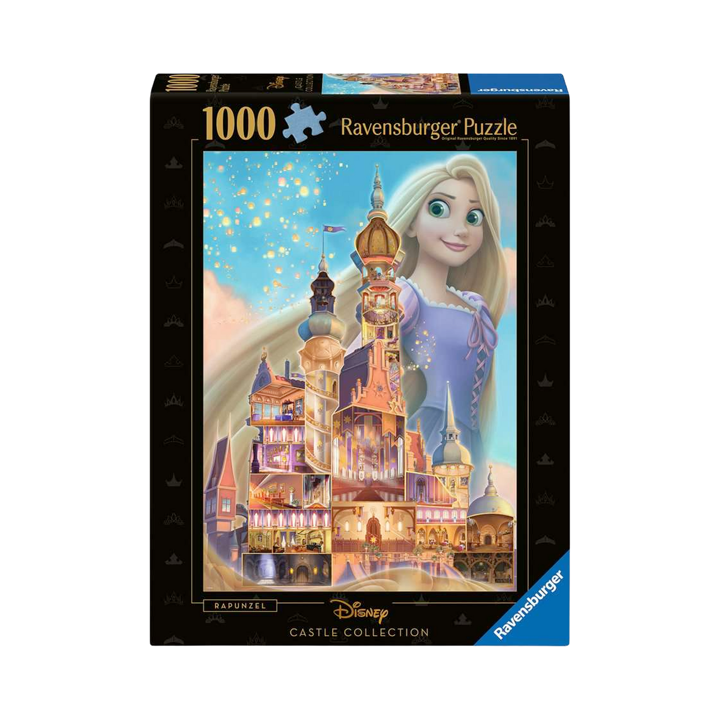 Puzzle Ravensburger - Raiponce (Collection Château Disney Princesse)