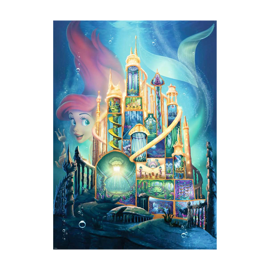 Puzzle Ravensburger - Ariel (Collection Château Disney Princesse)