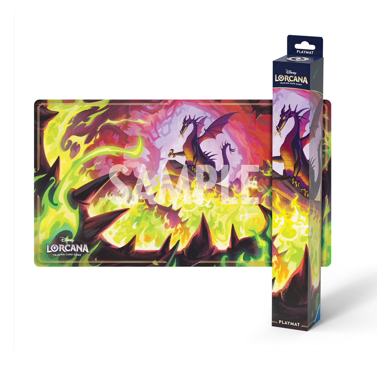 Disney Lorcana TCG Ravensburger - Tapis de jeu/Playmat (Maléfique)
