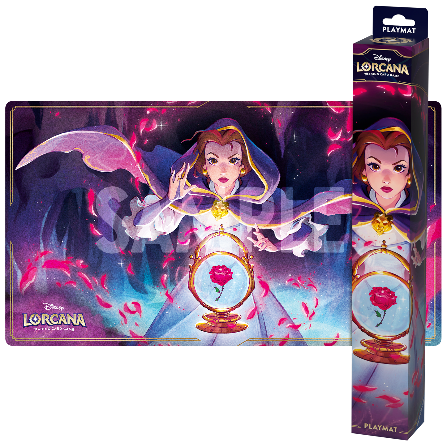 Disney Lorcana TCG Ravensburger - Tapis de jeu/Playmat (Belle)