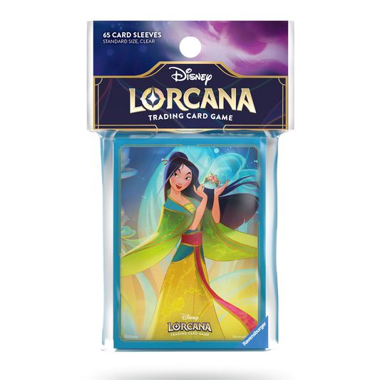 Disney Lorcana TCG Ravensburger - Protège-cartes/Sleeves (Mulan C9)