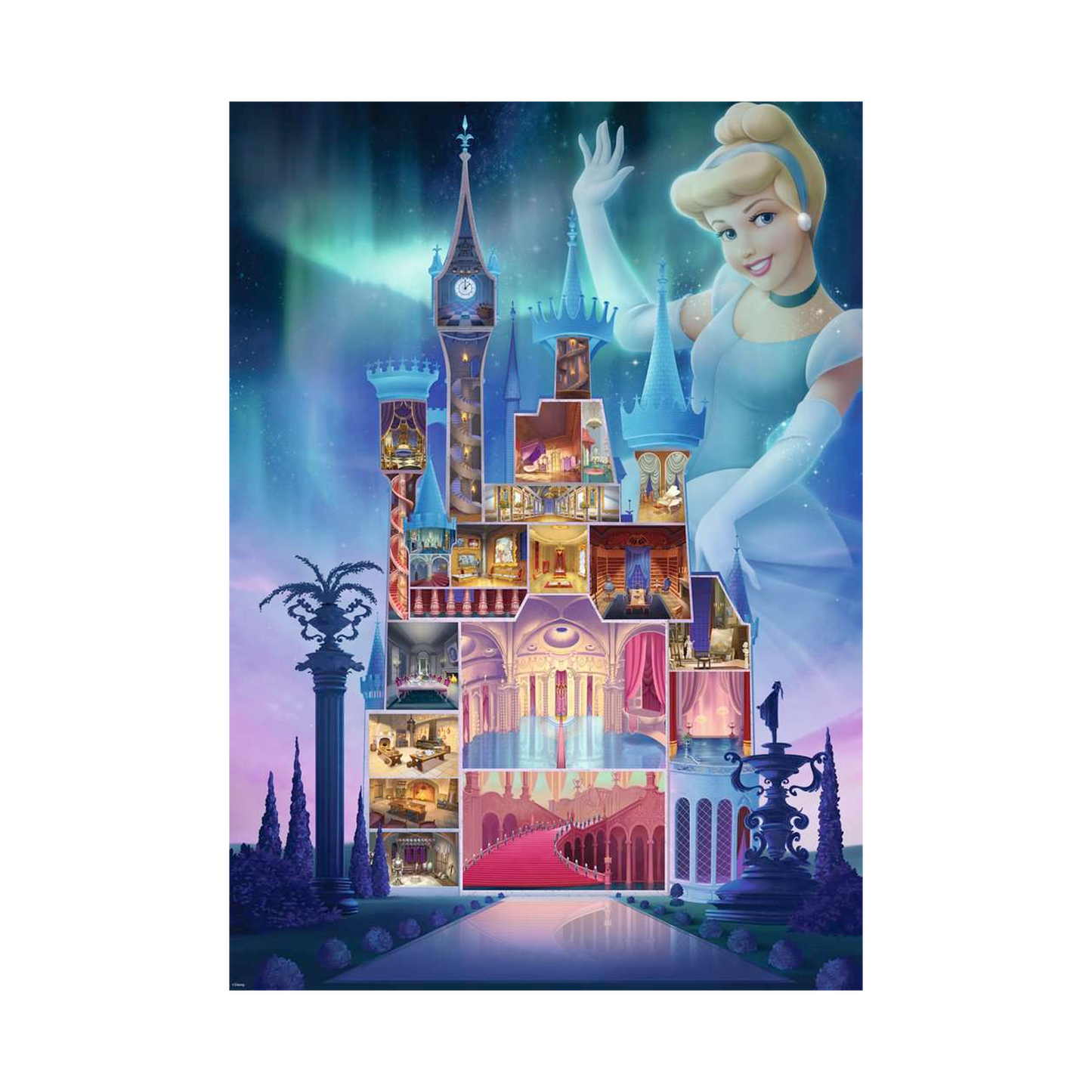Puzzle Ravensburger - Cendrillon (Collection Château Disney Princesse)