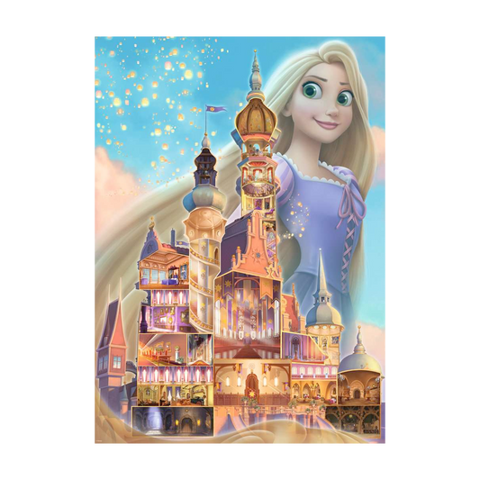 Puzzle Ravensburger - Raiponce (Collection Château Disney Princesse)
