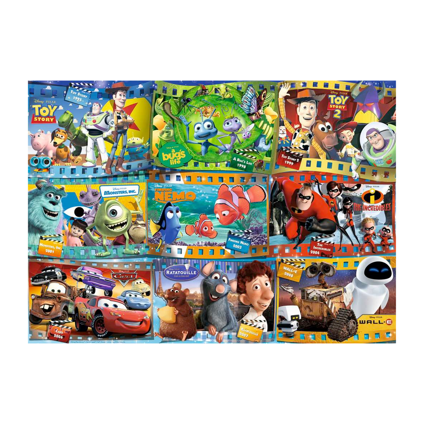 Puzzle Ravensburger - Les films Disney Pixar