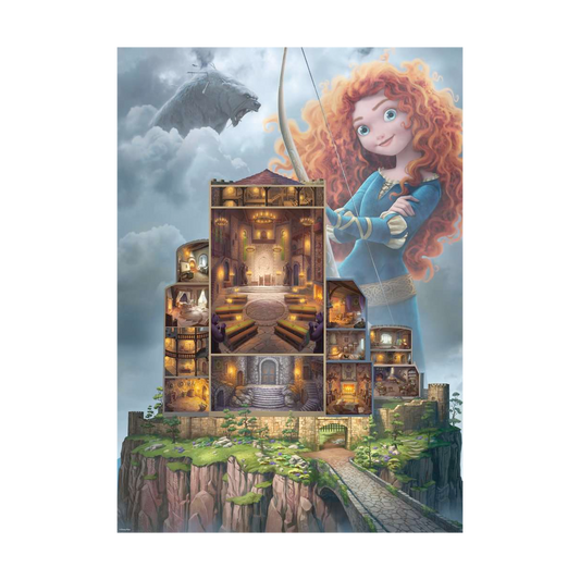 Puzzle Ravensburger - Rebelle ( Collection Château Disney Princesse)