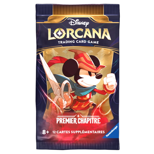 Disney Lorcana TCG Ravensburger FR - Booster (Chapitre 1 - reprint)