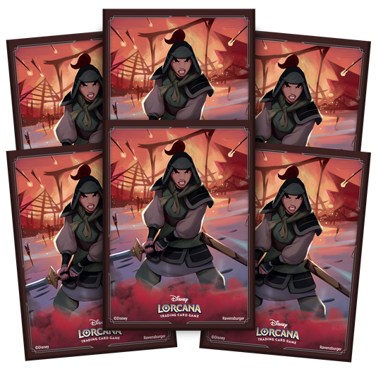Disney Lorcana TCG Ravensburger  - Protège-cartes/Sleeves (Mulan C2)