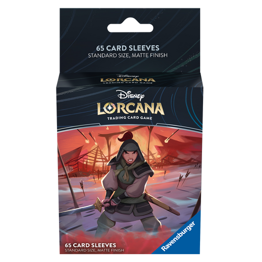 Disney Lorcana TCG Ravensburger  - Protège-cartes/Sleeves (Mulan C2)
