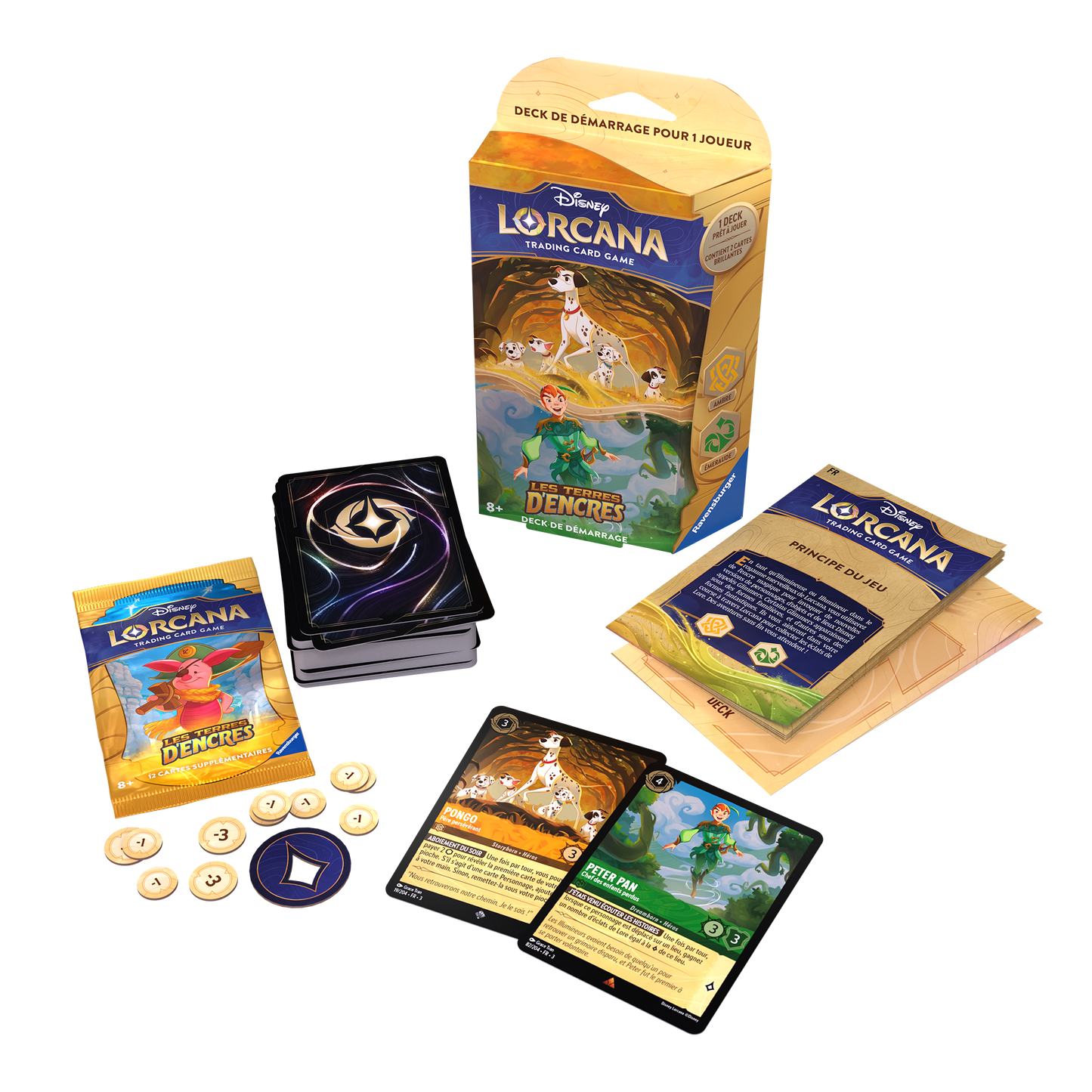 Disney Lorcana TCG Ravensburger FR - Starter/Deck (Chapitre 3)