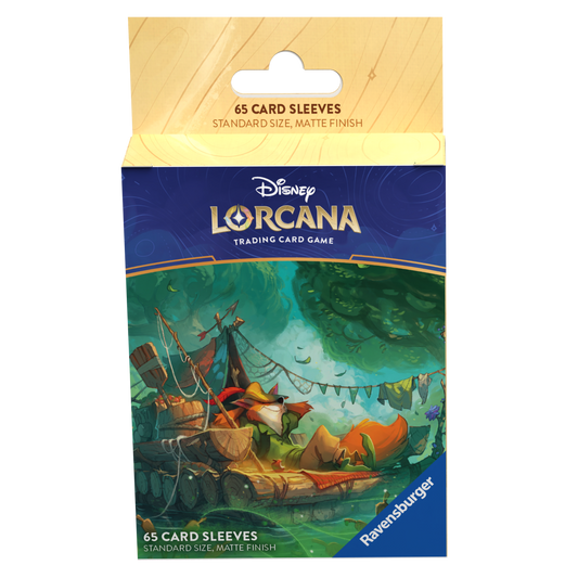 Disney Lorcana TCG Ravensburger - Protège-cartes/Sleeves (Robin des bois C3)