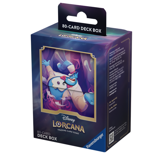 Disney Lorcana TCG Ravensburger - Boîte de rangement/Deck Box (Génie C4)