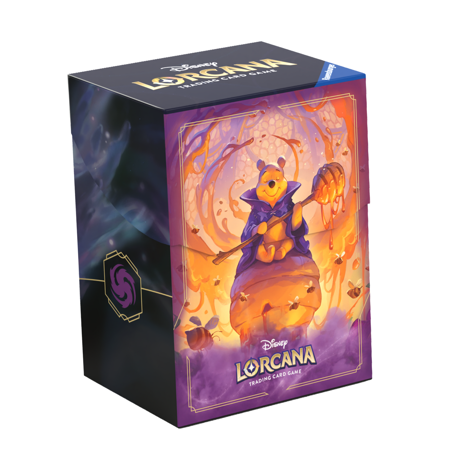 Disney Lorcana TCG Ravensburger - Boîte de rangement/Deck Box (Winnie L'Ourson)
