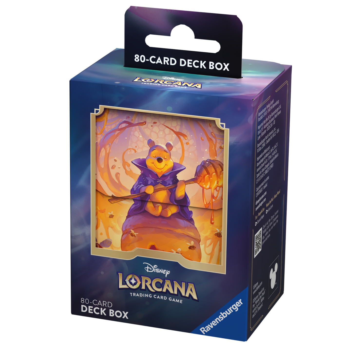 Disney Lorcana TCG Ravensburger - Boîte de rangement/Deck Box (Winnie L'Ourson)