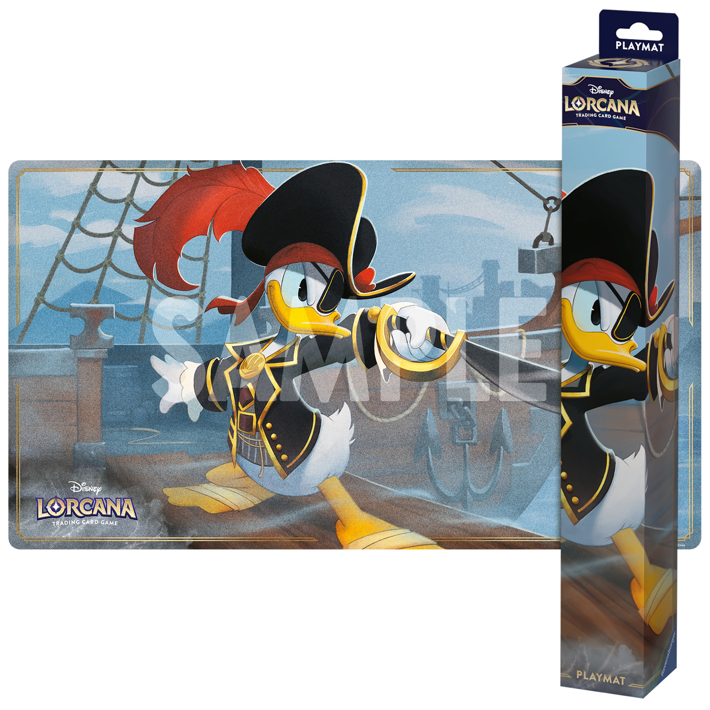 Disney Lorcana TCG Ravensburger - Tapis de jeu/Playmat (Donald)