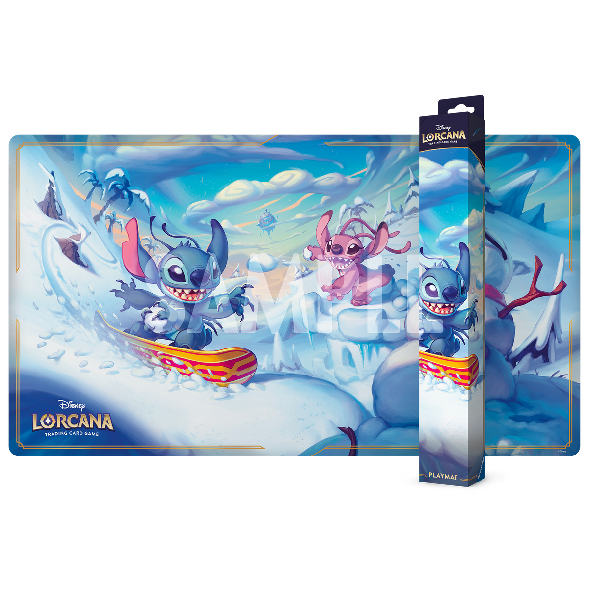 Disney Lorcana TCG Ravensburger - Tapis de jeu/Playmat (Stitch & Angel)