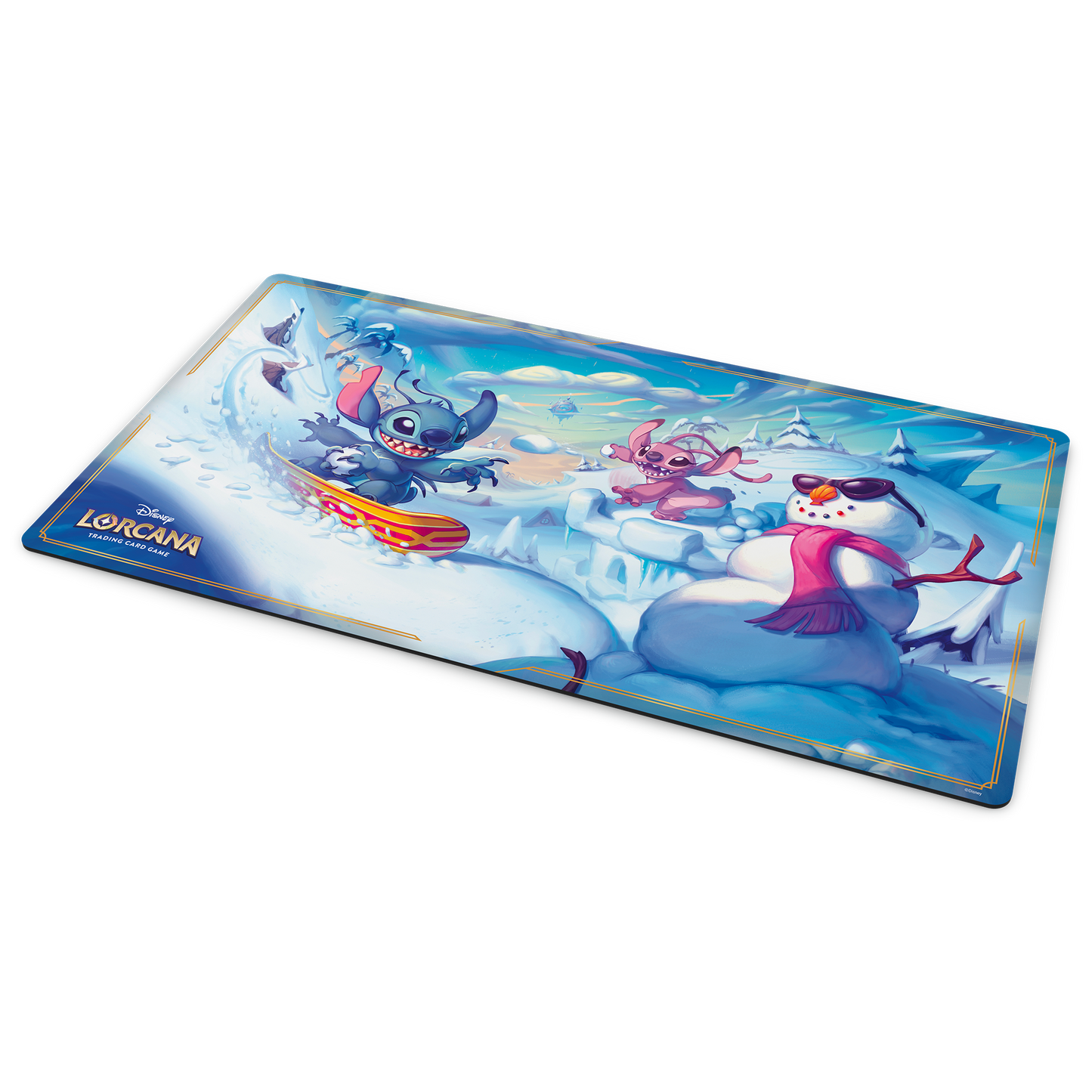 Disney Lorcana TCG Ravensburger - Tapis de jeu/Playmat (Stitch & Angel)
